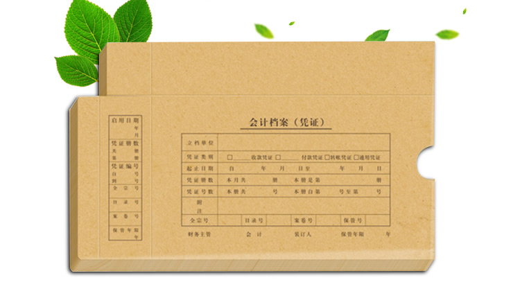 金典A5會(huì)計(jì)檔案憑證盒 