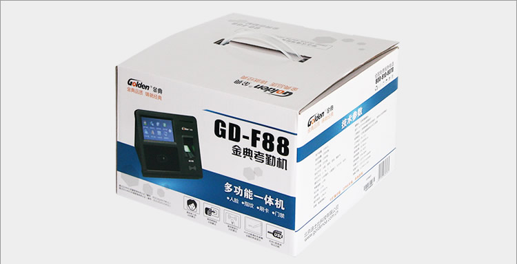 金典GD-F88新品指紋人臉門禁刷卡多功能一體機
